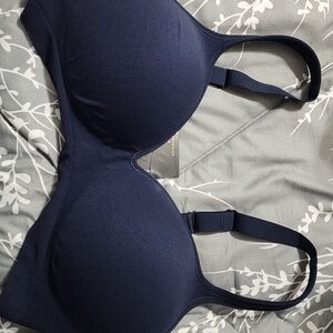 Elegant Navy Blue Women's Bra